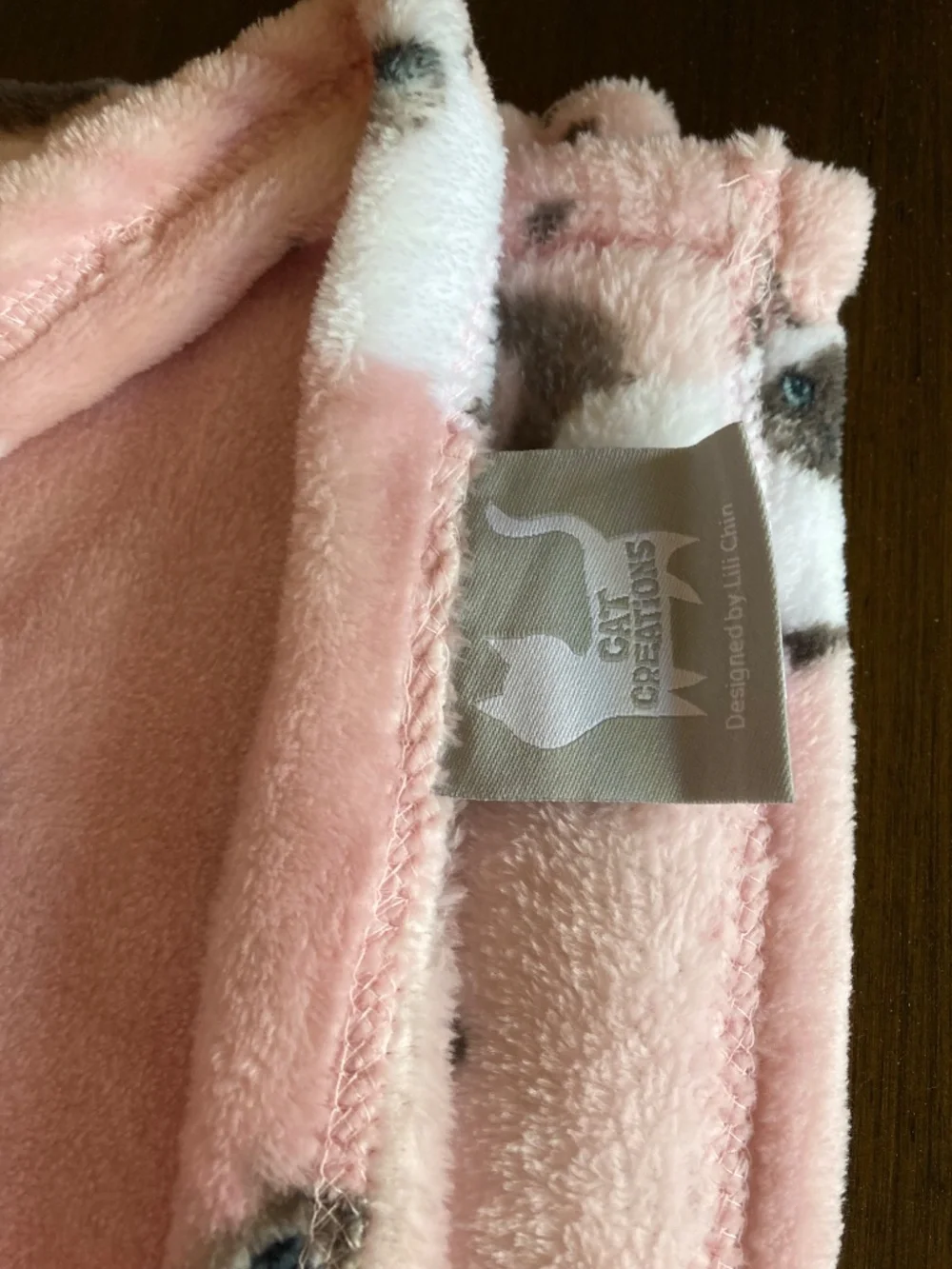 Berkshire Blanket Throw - CAT Lovers - NEW